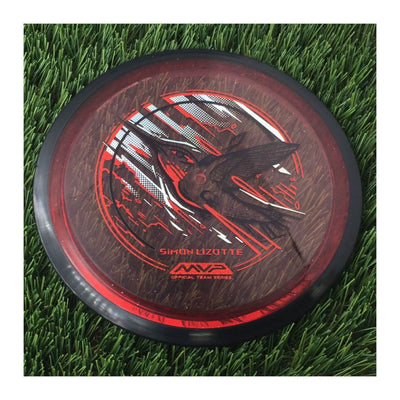 MVP Proton Tesla with Simon Lizotte Team Series 2024 by Mike Inscho Stamp - 165g - Translucent Red