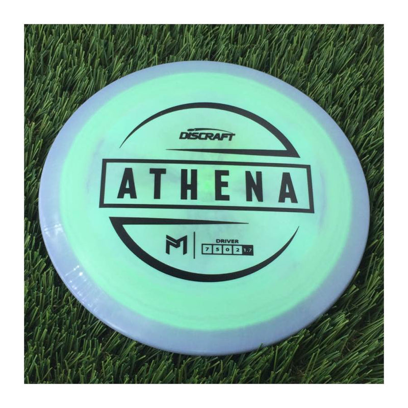 Discraft ESP Athena with PM Logo Stock Stamp Stamp - 174g Mint Green