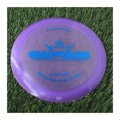 Dynamic Discs Lucid Captain - 174g - Translucent Purple