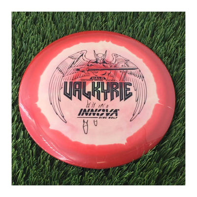 Innova Halo Star Valkyrie with Burst Logo Stock Stamp - 175g Red