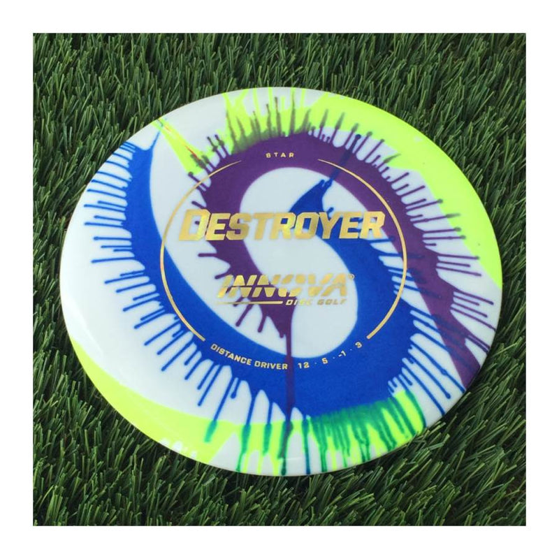 Innova Star I-Dye Destroyer with Burst Logo Stock Stamp - 172g Dyed