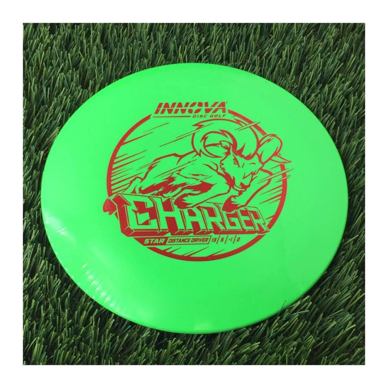 Innova Star Charger with Burst Logo Stock Stamp - 171g Green