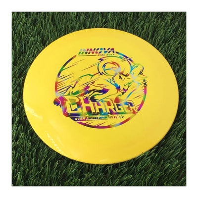 Innova Star Charger with Burst Logo Stock Stamp - 172g Light Orange