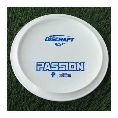 Discraft ESP Passion with Dye Line Blank Top Bottom Stamp - 166g White