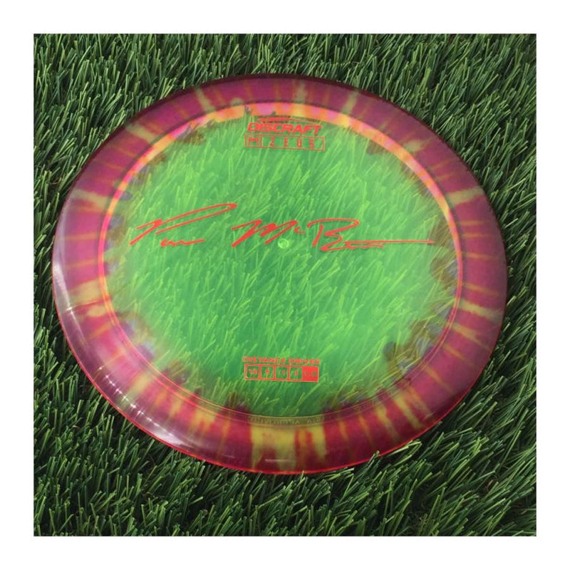 Discraft Elite Z Fly-Dyed Zeus with Paul McBeth Large Signature Stamp