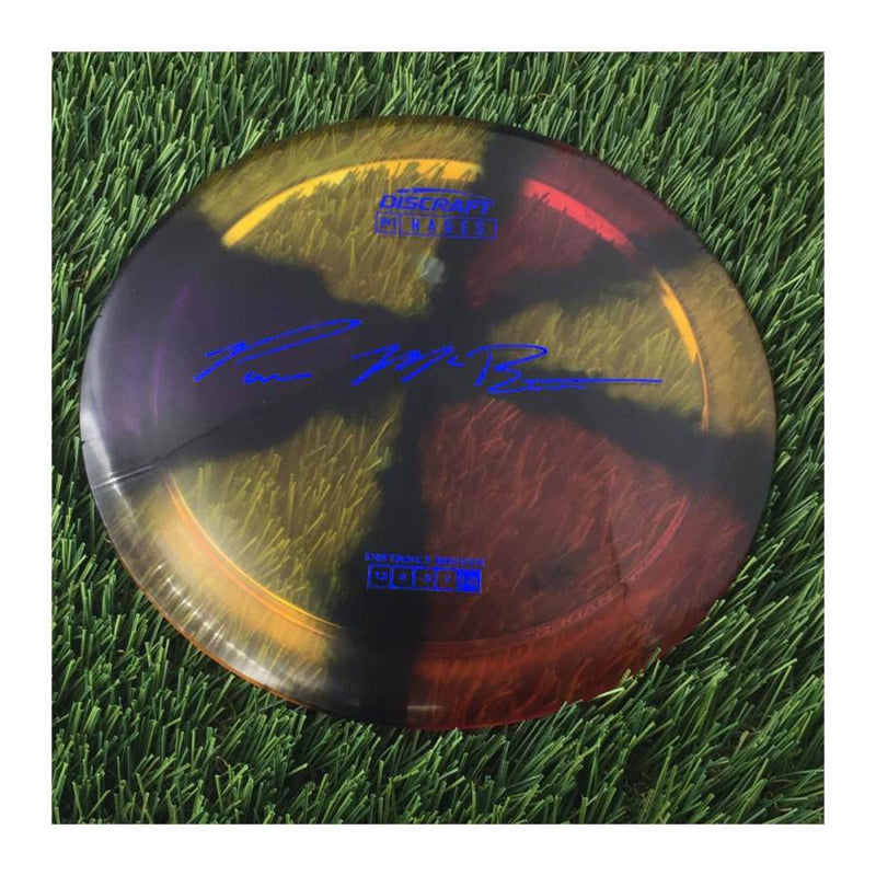 Discraft Elite Z Fly-Dyed Hades with Paul McBeth Large Signature Stamp - 174g - Translucent Dyed