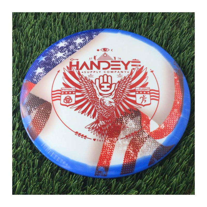 Dynamic Discs Fuzion Orbit EMAC Truth with HSCo 4th of July Special Holiday Release Stamp - 177g Flag