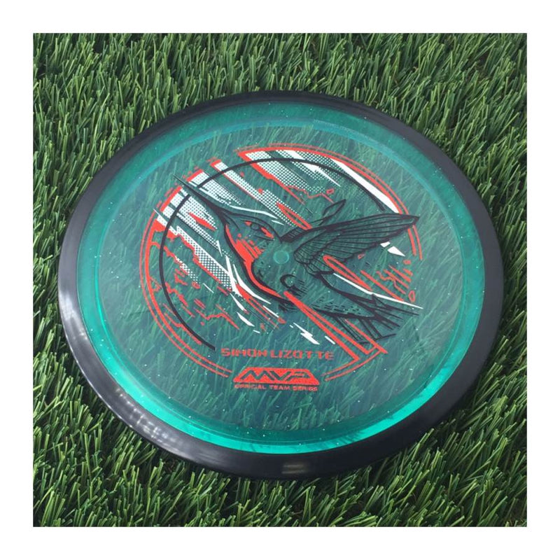 MVP Proton Tesla with Simon Lizotte Team Series 2024 by Mike Inscho Stamp - 158g - Translucent Dark Green