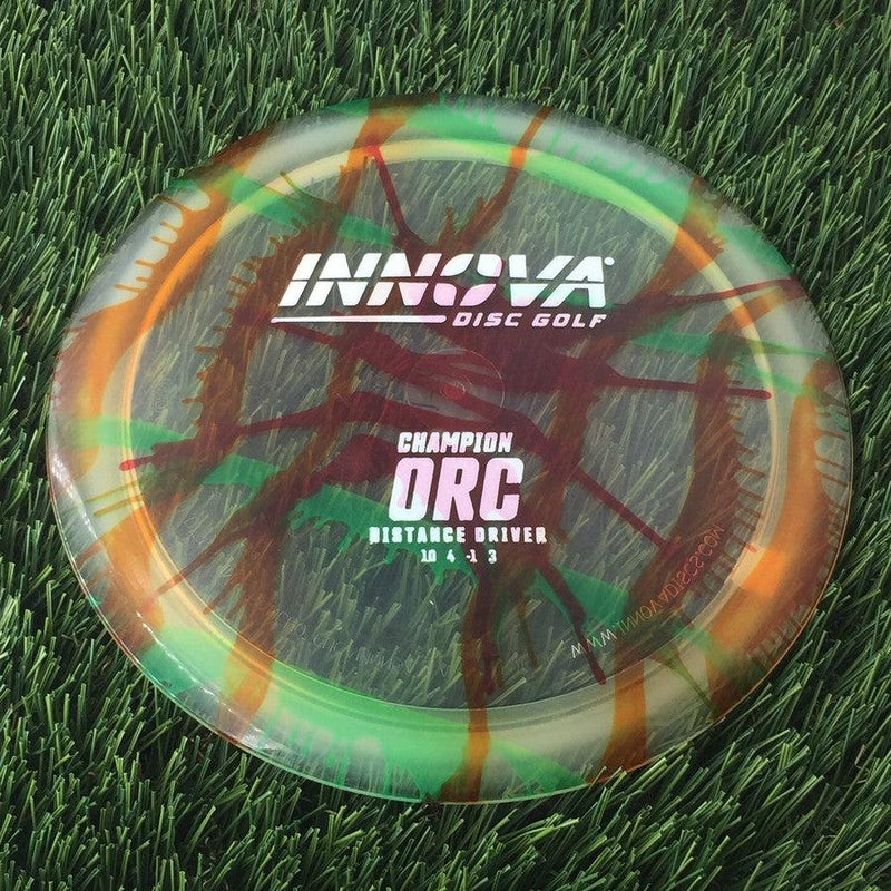 Innova Champion I-Dye Orc with Burst Logo Stock Stamp - 170g - Translucent Dyed