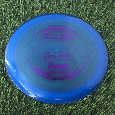 Innova Champion Beast with Barry Schultz - 2x World Champion Circle Fade Stock Stamp - 175g - Translucent Blue