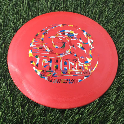 Innova Gstar Charger with Burst Logo Stock Stamp - 164g Red