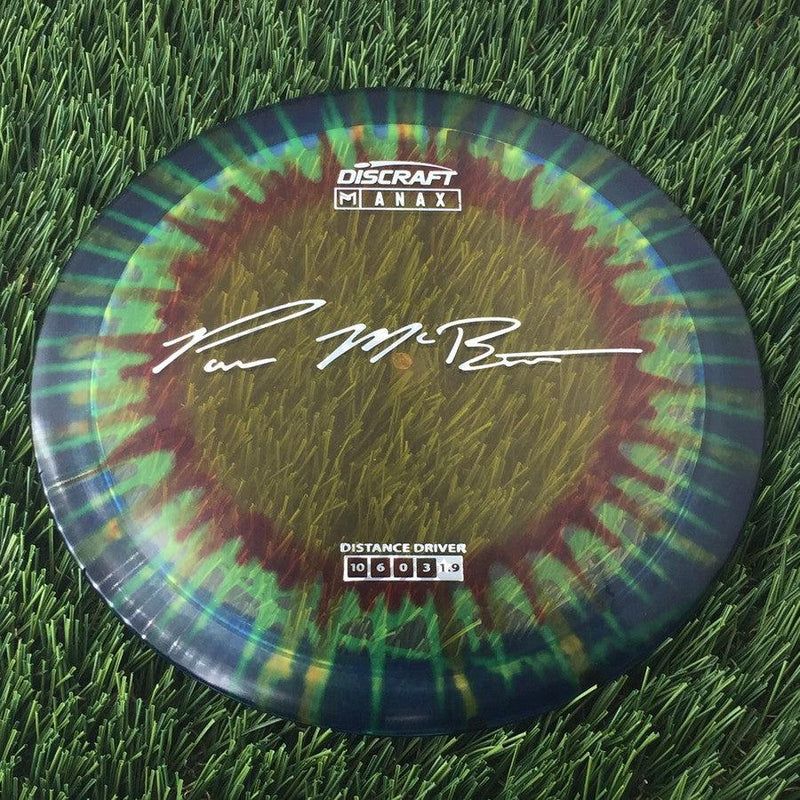 Discraft Elite Z Fly-Dyed Anax with Paul McBeth Large Signature Stamp - 174g - Translucent Dyed