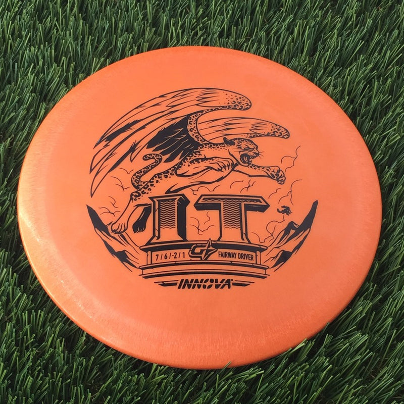 Innova Gstar IT with Burst Logo Stock Stamp - 162g Orange