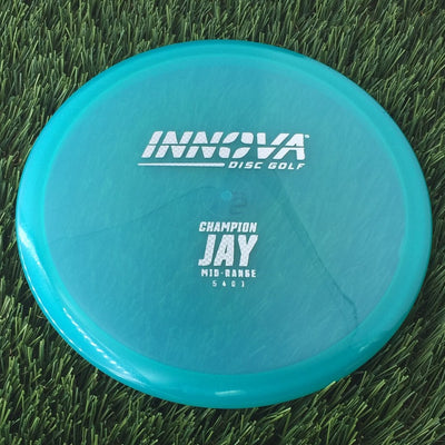 Innova Champion Jay with Burst Logo Stock Stamp - 167g - Translucent Blue