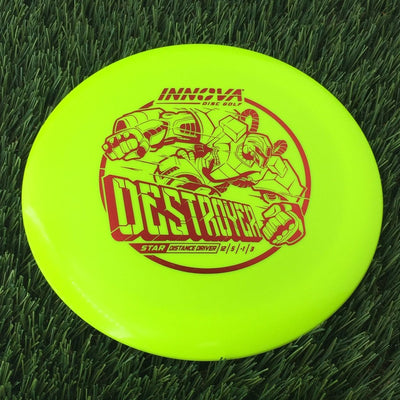 Innova Star Destroyer with Burst Logo Stock Stamp - 171g Yellow