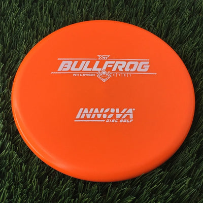 Innova XT Bullfrog with Burst Logo Stock Stamp - 172g Orange