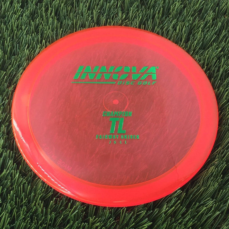 Innova Champion TL with Burst Logo Stock Stamp - 171g - Translucent Pink