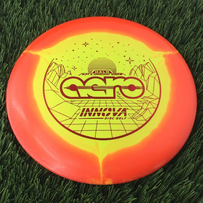 Innova Halo Star Aero with Burst Logo Stock Stamp - 175g Orangish Yellow