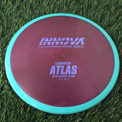 Innova Overmold Champion Atlas with Burst Logo Stock Stamp - 180g - Translucent Merlot Red