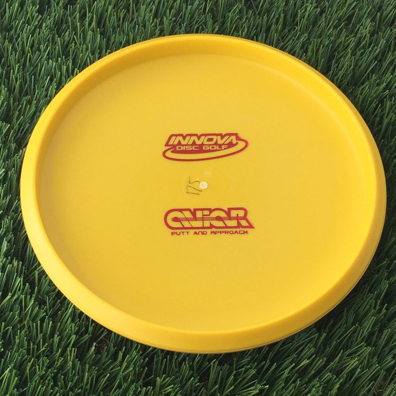 Innova DX Aviar Putter with Bottom Stamp - 175g Orangish Yellow