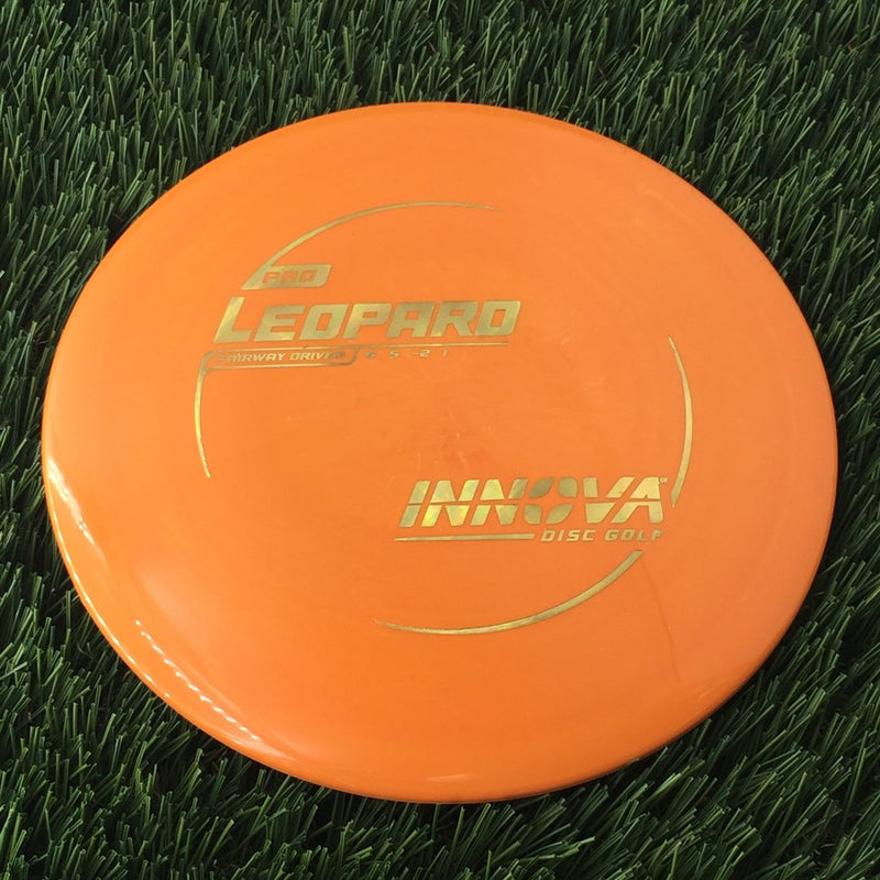 Innova Pro Leopard with Burst Logo Stock Stamp - 175g Orange