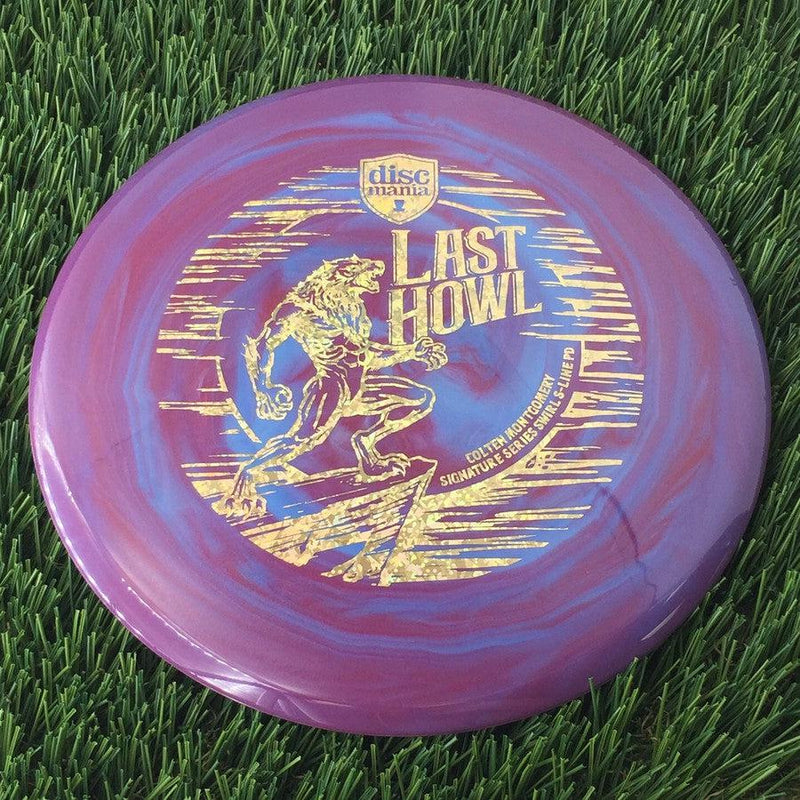 Discmania Swirly S-Line PD with Colten Montgomery Signature Series Last Howl Stamp - 176g Blurple