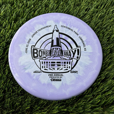 Discraft ESP Swirl Zone with Bombs Away Junior Tournament 2024 | Lawrence, KS | Presented by DZDiscs, Discraft, and GRIPeq w/ 2023 Discraft Tour Series Bottom Stamp Stamp