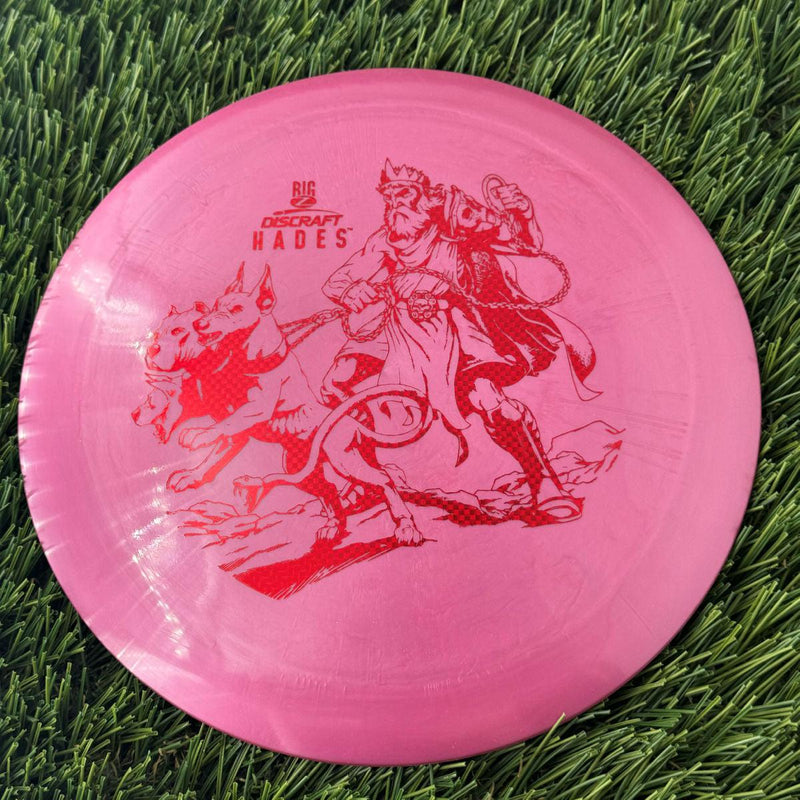 Discraft Big Z Collection Hades with Big Z Stock Stamp with Inside Rim Embossed PM Paul McBeth Stamp - 166g Purple