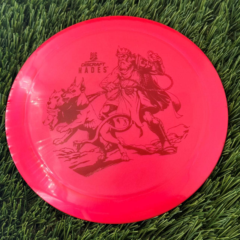 Discraft Big Z Collection Hades with Big Z Stock Stamp with Inside Rim Embossed PM Paul McBeth Stamp - 174g Pink