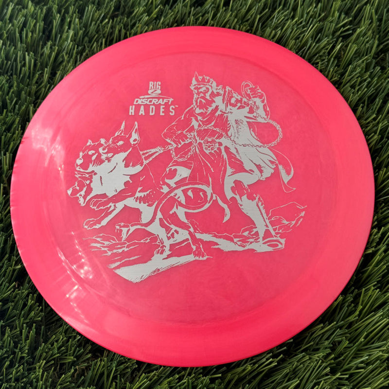 Discraft Big Z Collection Hades with Big Z Stock Stamp with Inside Rim Embossed PM Paul McBeth Stamp - 169g Pink