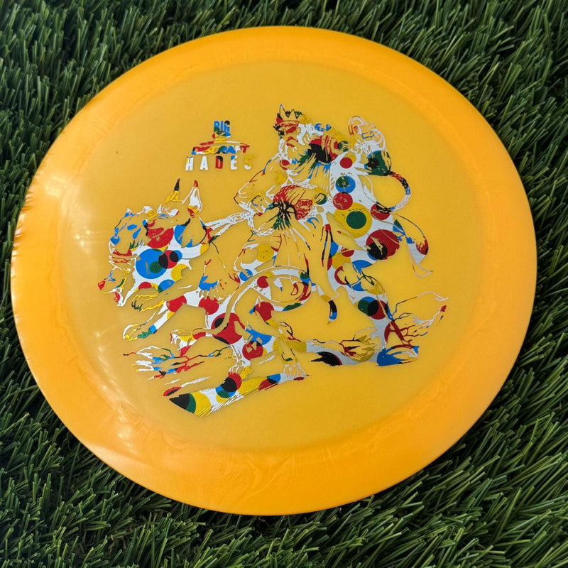 Discraft Big Z Collection Hades with Big Z Stock Stamp with Inside Rim Embossed PM Paul McBeth Stamp - 174g Orange