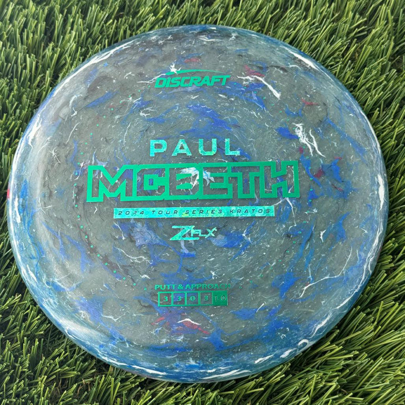 Discraft Jawbreaker Z FLX Kratos with Paul McBeth 2024 Tour Series Stamp - 172g - Translucent Varies