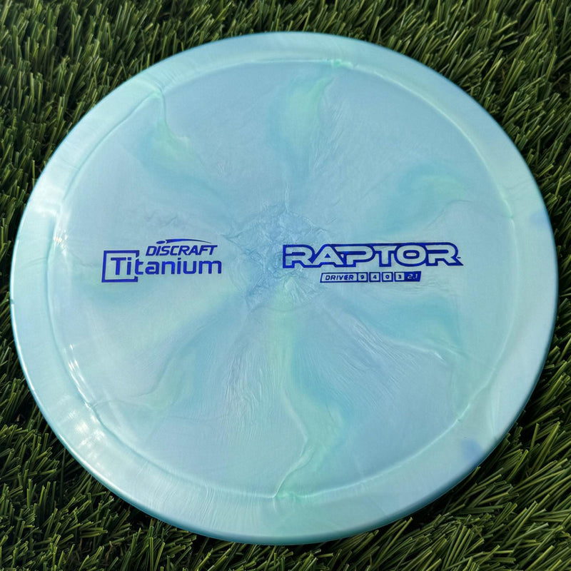 Discraft Ti Blend Titanium Raptor - 169g Blue