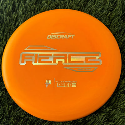 Discraft Putter Line Hard Fierce with PP Logo Stock Stamp Stamp - 174g Orange