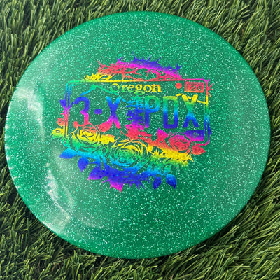 Discraft CryZtal Sparkle Drive with Paige Pierce - Oregon 3x PDX Winner - Roses and Thorns Stamp - 174g - Translucent Green