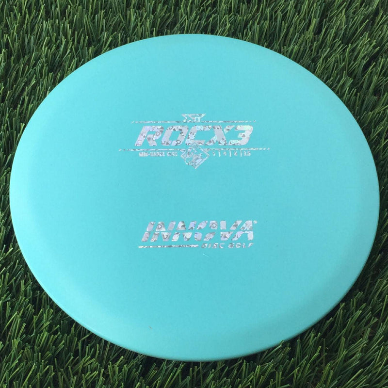 Innova XT RocX3 with Burst Logo Stock Stamp - 180g Turquoise Blue