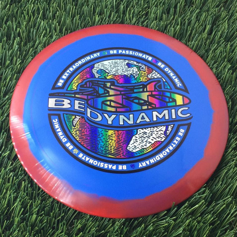 Dynamic Discs Fuzion Orbit Captain with National Disc Golf Day 2024 - Be Extraordinary, Be Passionate, Be Dynamic Stamp - 175g Blue