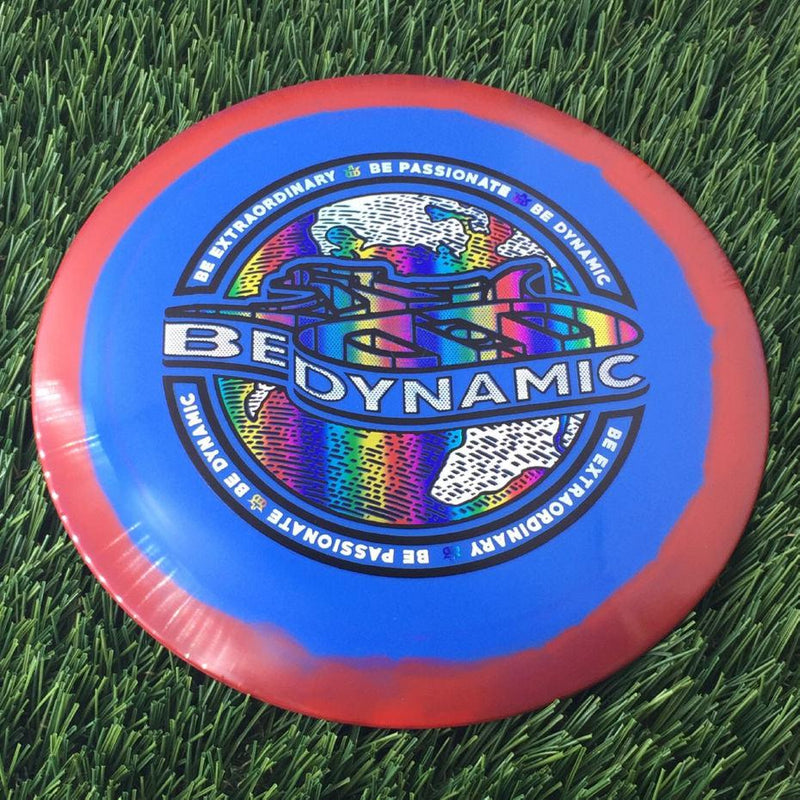 Dynamic Discs Fuzion Orbit Captain with National Disc Golf Day 2024 - Be Extraordinary, Be Passionate, Be Dynamic Stamp - 175g Blue