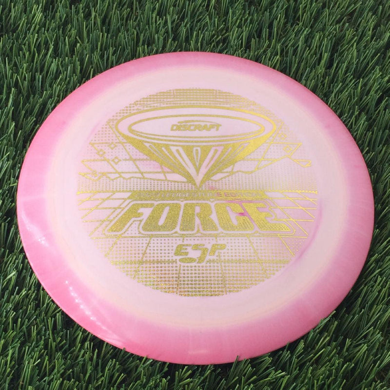 Discraft ESP Force with 2023 Ledgestone Edition - Wave 2 Stamp - 166g Pink