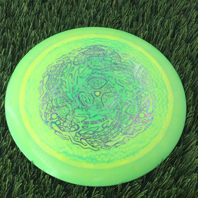 Discraft ESP Glo Nuke with 2023 Ledgestone Edition - Wave 3 Stamp - 172g Green