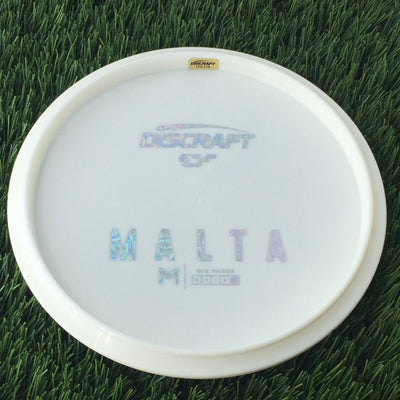 Discraft ESP Malta with Dye Line Blank Top Bottom Stamp - 174g White