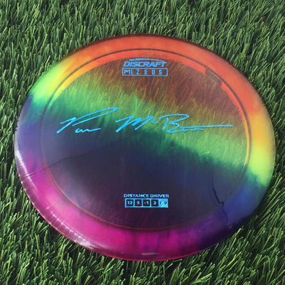 Discraft Elite Z Fly-Dyed Zeus with Paul McBeth Large Signature Stamp