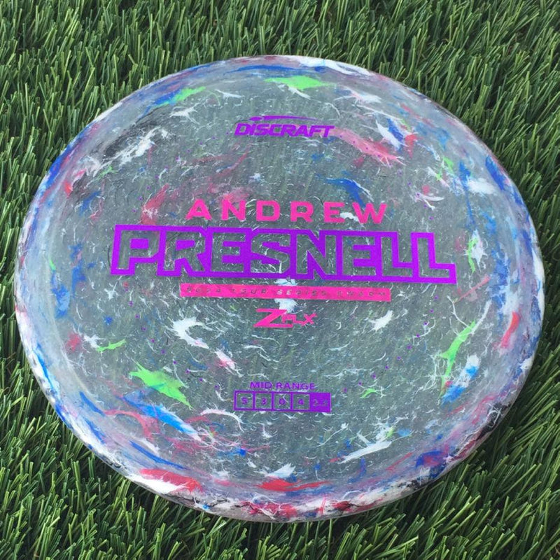 Discraft Jawbreaker Z FLX Swarm with Andrew Presnell 2024 Tour Series Stamp