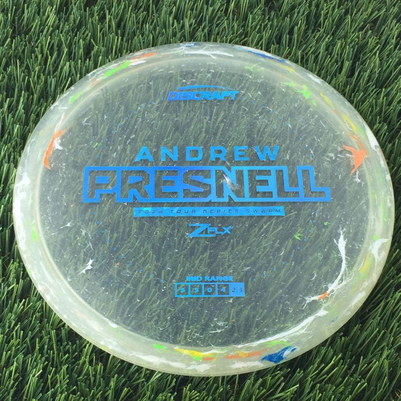 Discraft Jawbreaker Z FLX Swarm with Andrew Presnell 2024 Tour Series Stamp - 180g - Translucent Varies