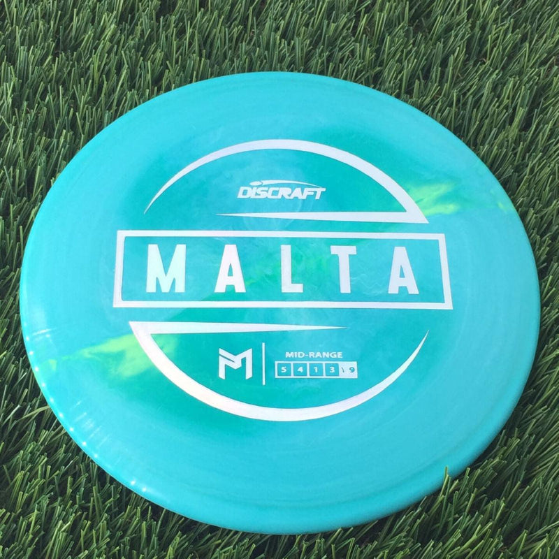 Discraft ESP Malta with PM Logo Stock Stamp Stamp - 169g Teal Green