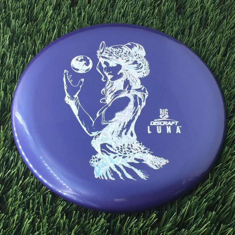 Discraft Big Z Collection Luna with Big Z Stock Stamp with Inside Rim Embossed PM Paul McBeth Stamp - 172g Purple