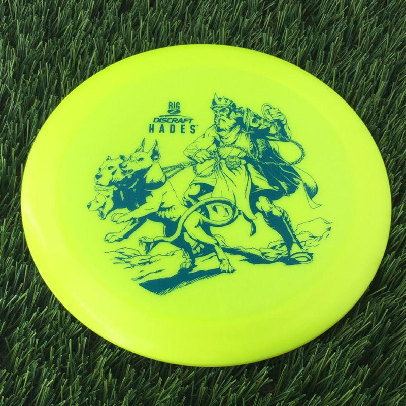 Discraft Big Z Collection Hades with Big Z Stock Stamp with Inside Rim Embossed PM Paul McBeth Stamp - 172g Yellow