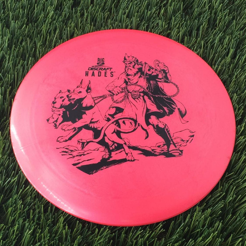 Discraft Big Z Collection Hades with Big Z Stock Stamp with Inside Rim Embossed PM Paul McBeth Stamp - 166g Pink