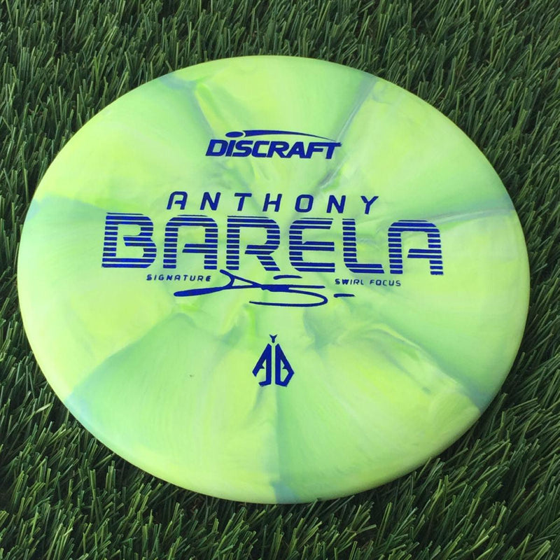 Discraft Crazy Tough CT Swirl Focus with Anthony Barela Signature - AB Stamp - 174g Green