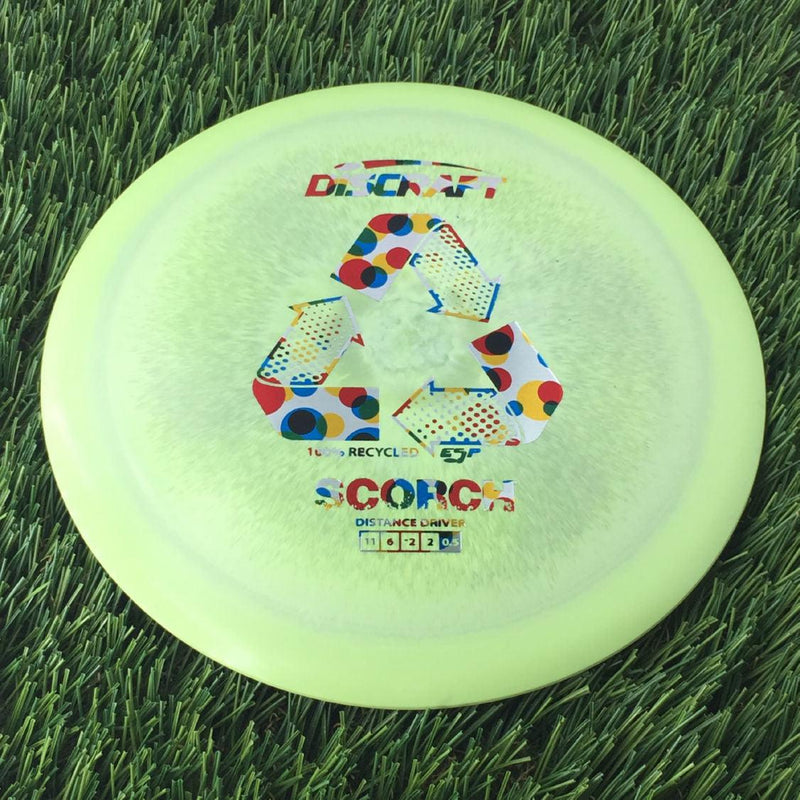 Discraft Recycled ESP Scorch with 100% Recycled ESP Stock Stamp - 169g Green